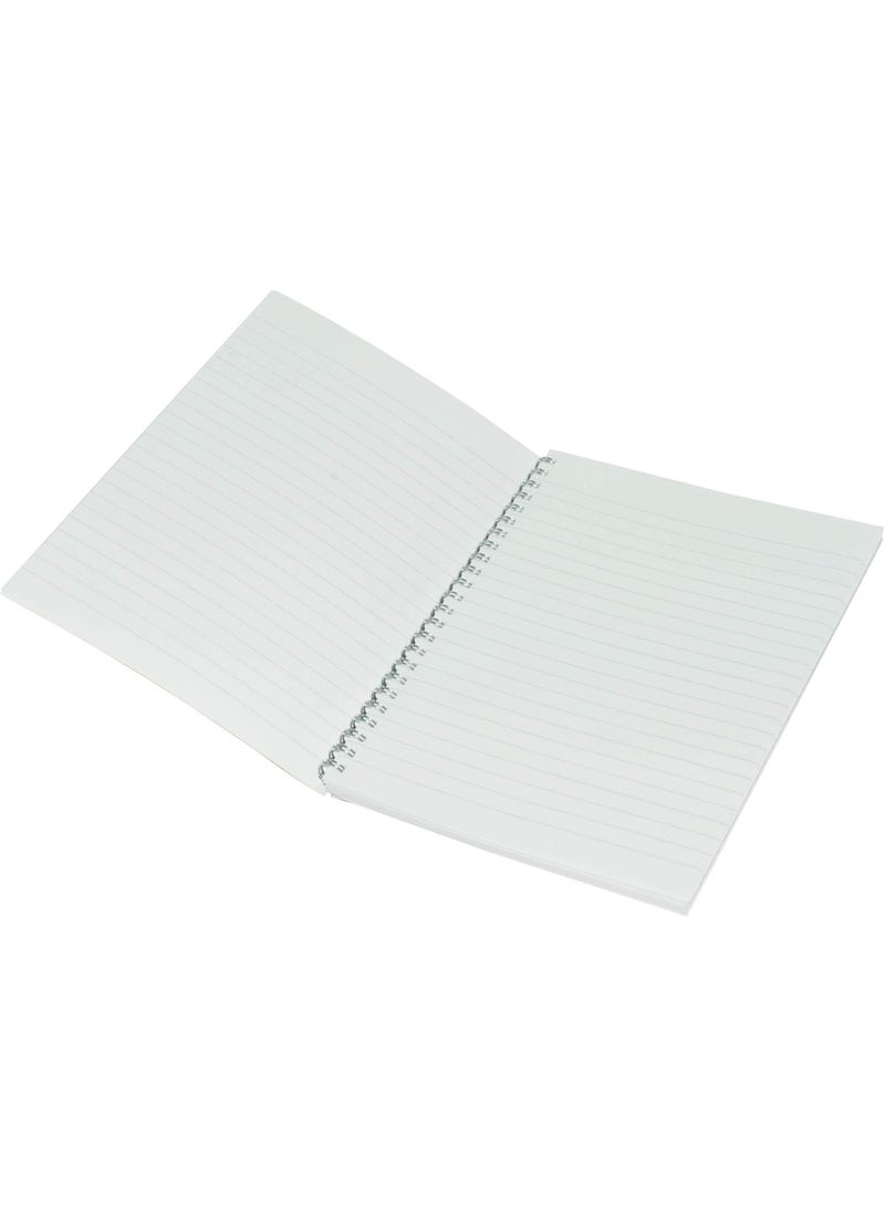 FIS 10-Piece Light Spiral Soft Cover Notebook Single Line A5, 80-Sheets - LINBA51520S - Image 3